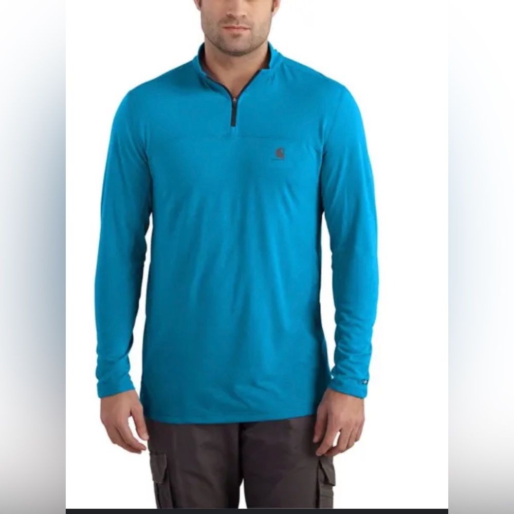 Carhartt Men’s Force Extremes 1/4 Zip Long Sleeve Shirt Size Large